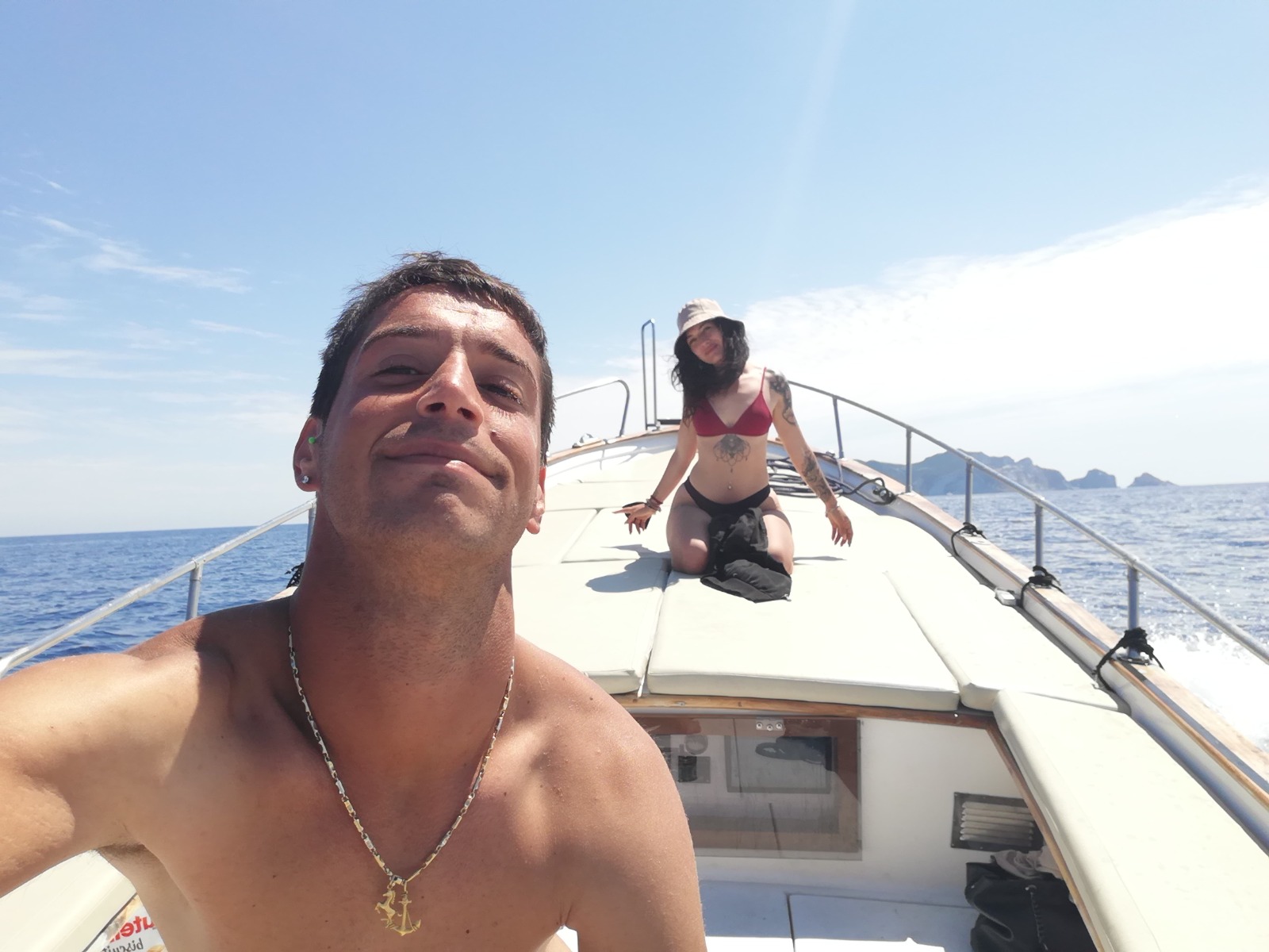 Amici in barca