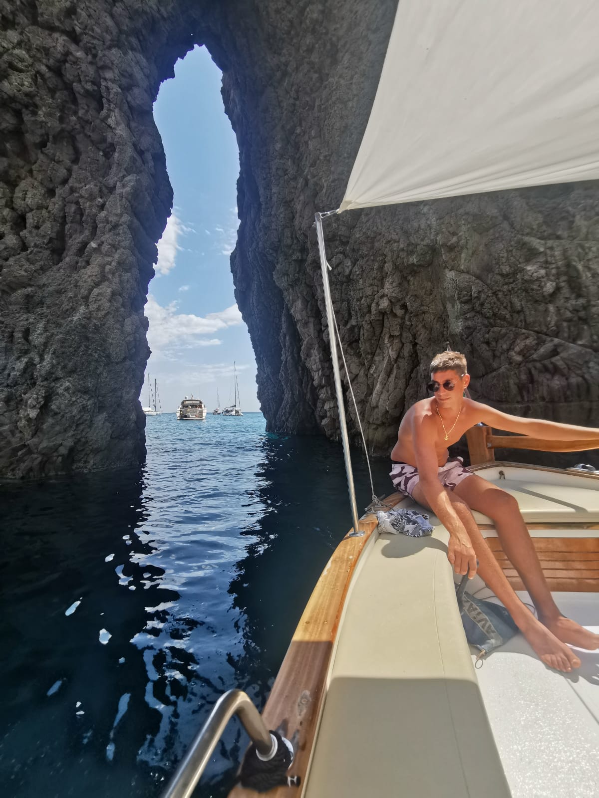 Ponza dal mare